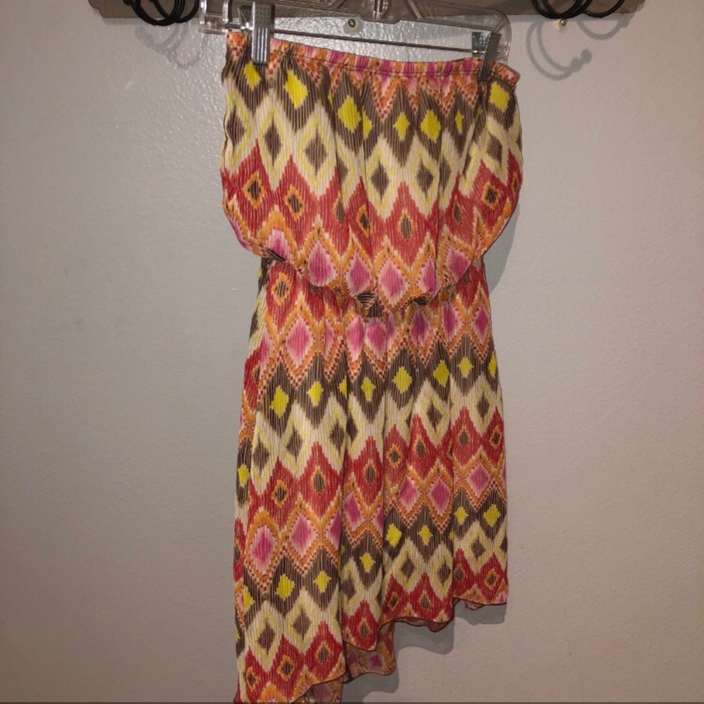 Strapless dress